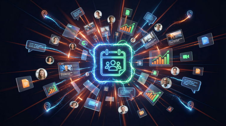 Az AI, amely elvégzi a házi feladatot minden meeting előtt 10 AI által vezérelt meeting előkészítő skill — adatforrások vizualizációja